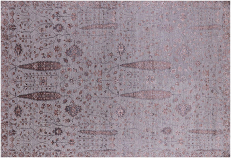 Cypress Tree Hand Knotted Wool & Silk Rug - Manhattan Rugs