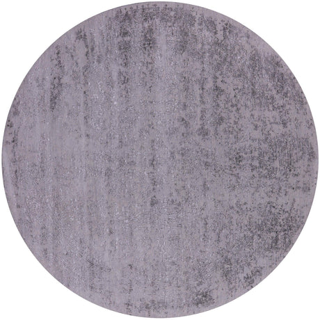 Round Persian Hand-Knotted Wool & Silk Rug - Manhattan Rugs
