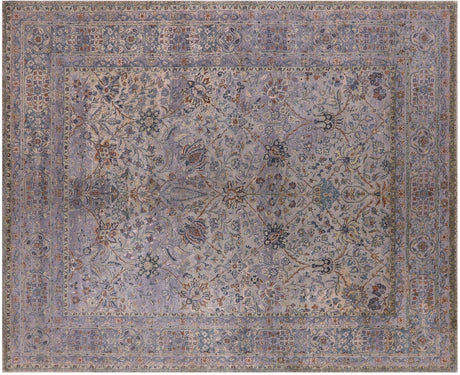 Persian Hand-Knotted Wool & Silk Rug - Manhattan Rugs