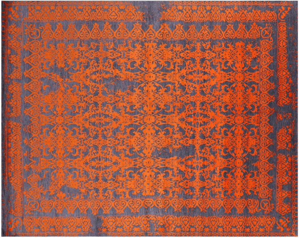 Persian Wool & Silk Hand Knotted Rug - Manhattan Rugs