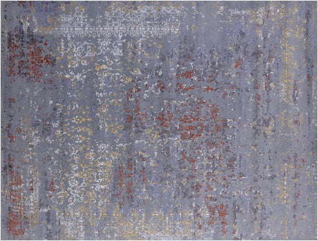 Persian Wool & Silk Handmade Rug - Manhattan Rugs