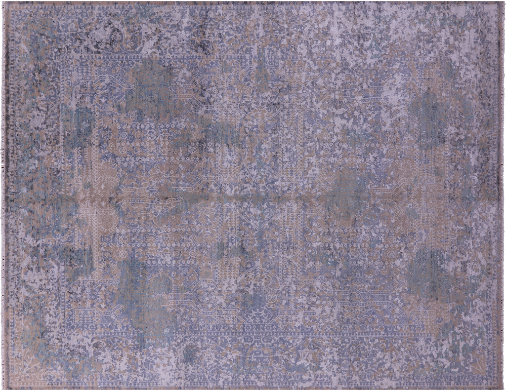 SUPER SALE Persian Wool & Silk Hand-Knotted Rug 8' 1" X 10' 3" - Q7099