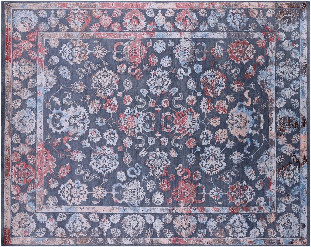 Persian Tabriz Wool & Silk Handmade Rug - Manhattan Rugs