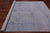 Grey Persian Tabriz Wool & Silk Handmade Rug 7' 11" X 10' 3" - Q7104