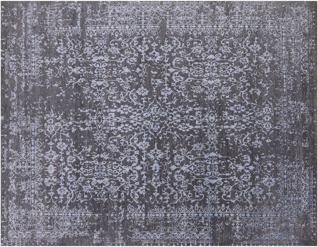 Wool & Silk Persian Hand Knotted Rug - Manhattan Rugs