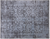 SUPER SALE Grey 8' 0" X 10' 1" Wool & Silk Persian Hand Knotted Rug - Q7105