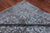 SUPER SALE Grey 8' 0" X 10' 1" Wool & Silk Persian Hand Knotted Rug - Q7105