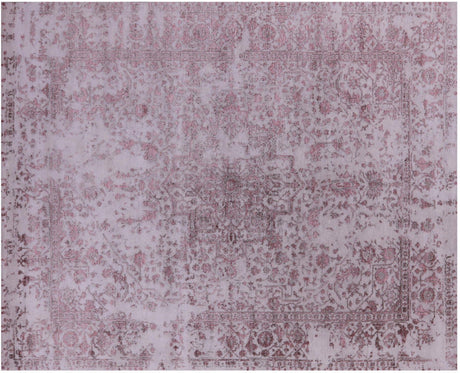 Handmade Persian Heriz Serapi Wool & Silk Rug - Manhattan Rugs