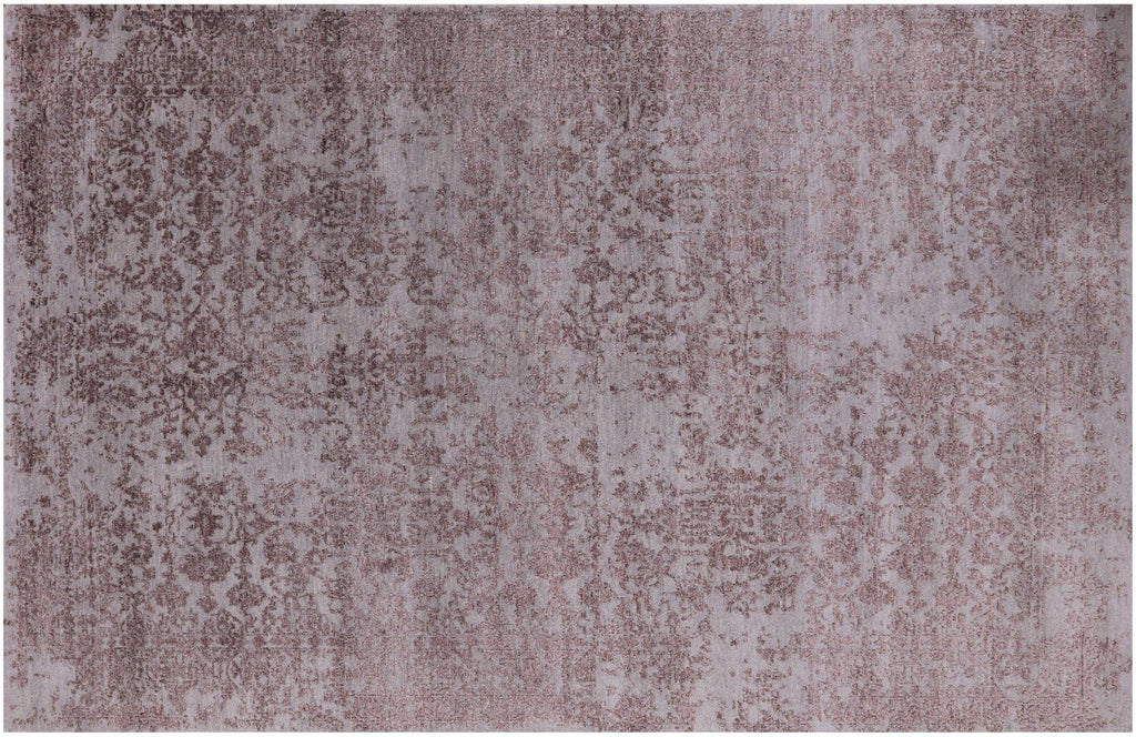 Hand Knotted Persian Wool & Silk Rug - Manhattan Rugs