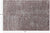 SUPER SALE Grey Hand Knotted Persian Wool & Silk Rug 6' 0" X 9' 2" - Q7111