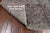 SUPER SALE Grey Hand Knotted Persian Wool & Silk Rug 6' 0" X 9' 2" - Q7111