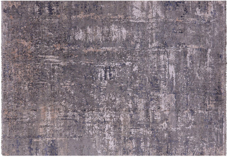Modern Wool & Silk Hand Knotted Rug - Manhattan Rugs
