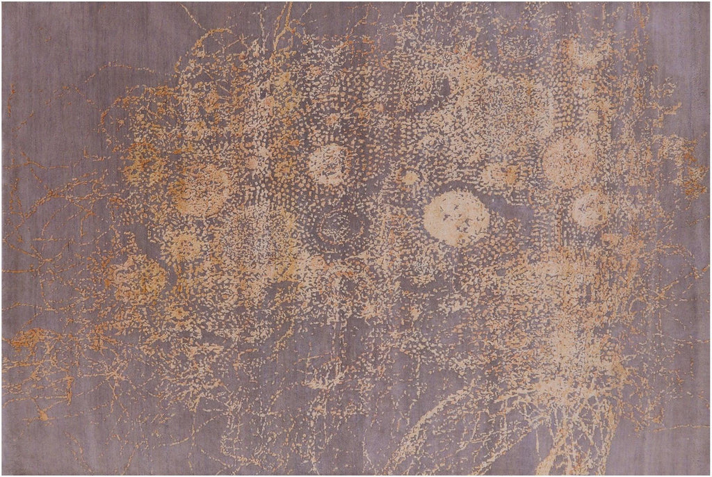 Modern Handmade Wool & Silk Rug - Manhattan Rugs