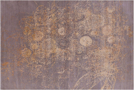 Modern Handmade Wool & Silk Rug - Manhattan Rugs