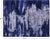 SUPER SALE 8' 1" X 9' 11" Modern Handmade Wool & Silk Rug - Q7143