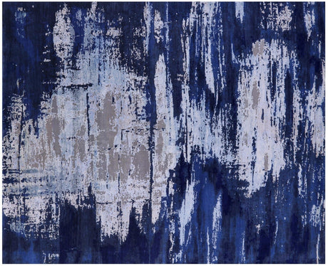 Modern Handmade Wool & Silk Rug - Manhattan Rugs