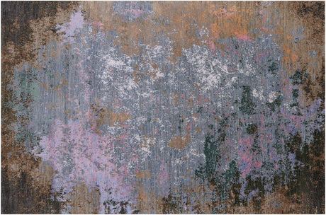 Modern Handmade Wool & Silk Rug - Manhattan Rugs