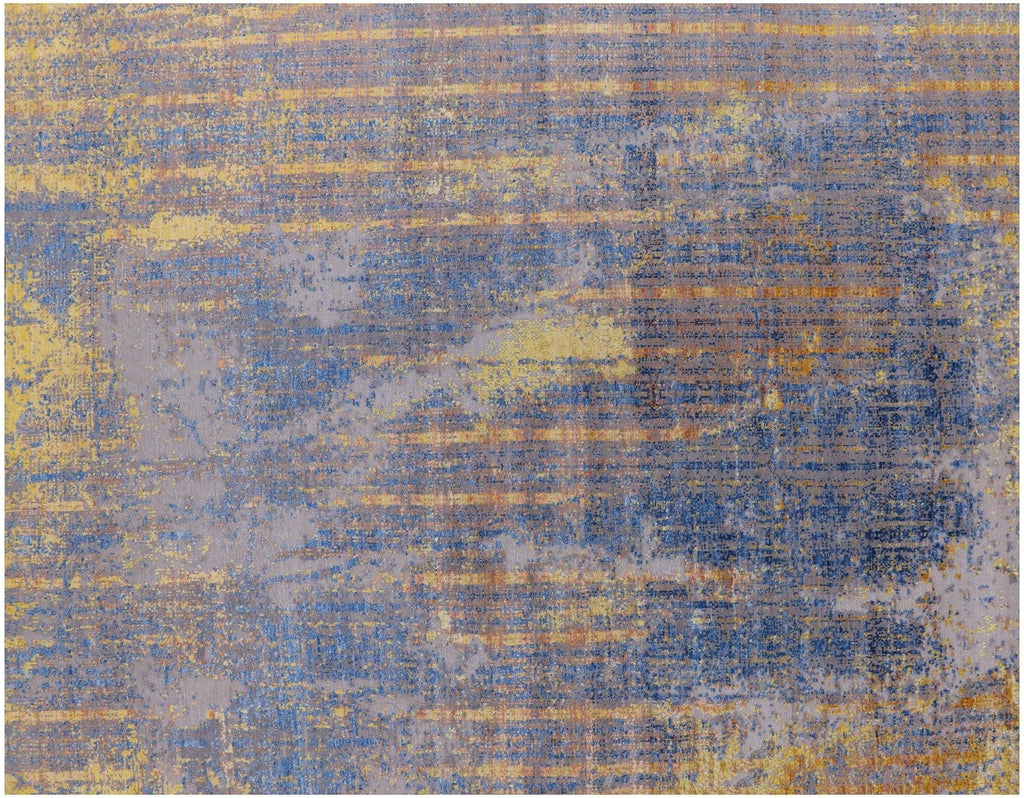 Handmade Modern Wool & Silk Rug - Manhattan Rugs