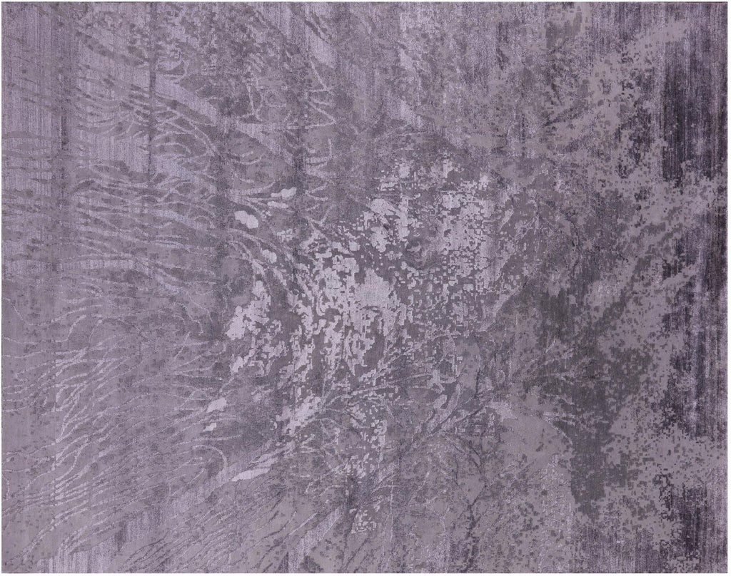 Modern Handmade Wool & Silk Rug - Manhattan Rugs