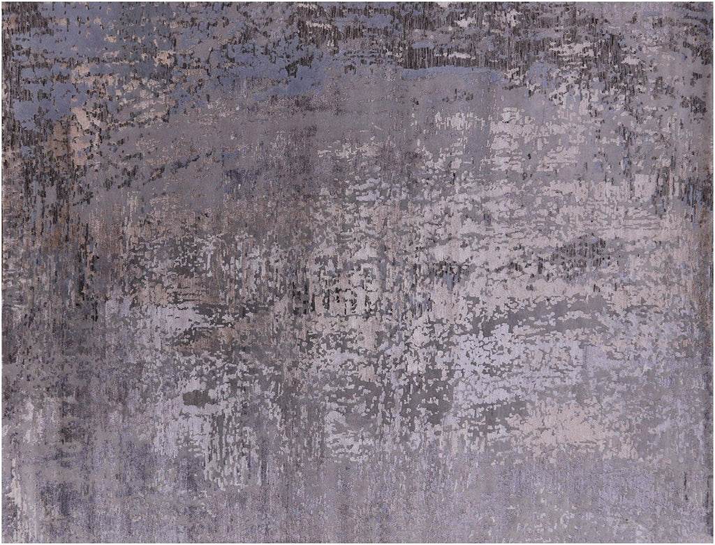 Modern Handmade Wool & Silk Rug - Manhattan Rugs