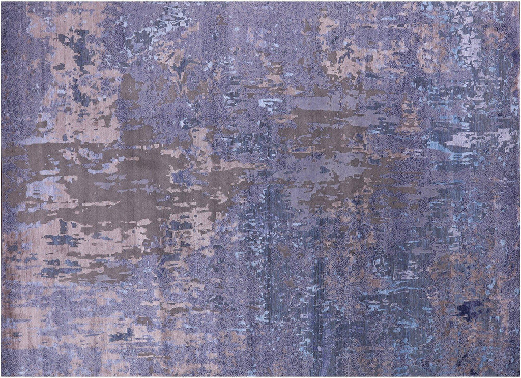 Modern Handmade Wool & Silk Rug - Manhattan Rugs