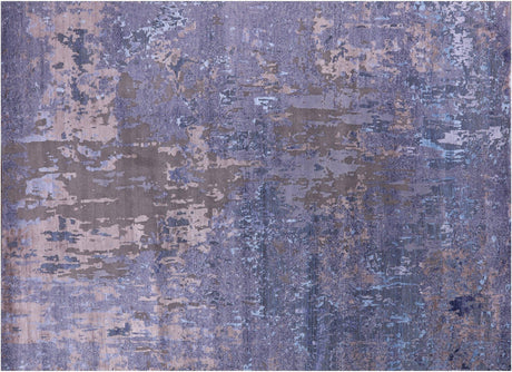 Modern Handmade Wool & Silk Rug - Manhattan Rugs