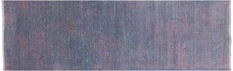 Runner Overdyed Full Pile Hand Knotted Rug - Manhattan Rugs
