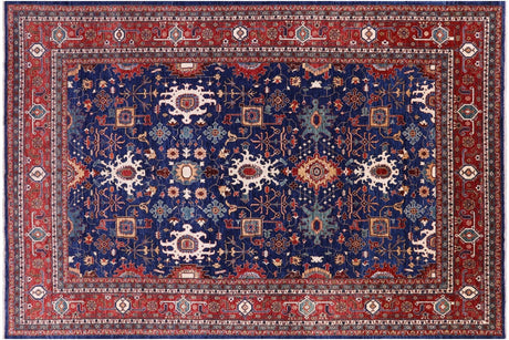 Persian Fine Serapi Hand Knotted Wool Rug - Manhattan Rugs