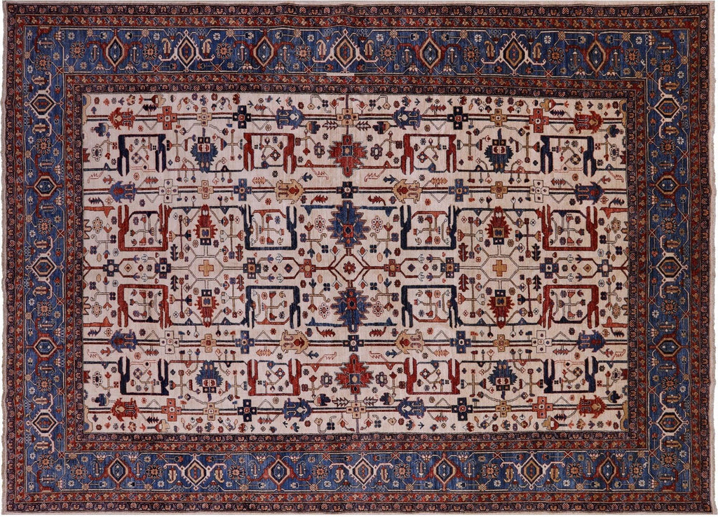 Persian Fine Serapi Handmade Wool Rug - Manhattan Rugs