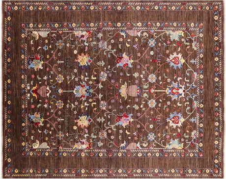 Persian Tabriz Hand-Knotted Wool Rug - Manhattan Rugs