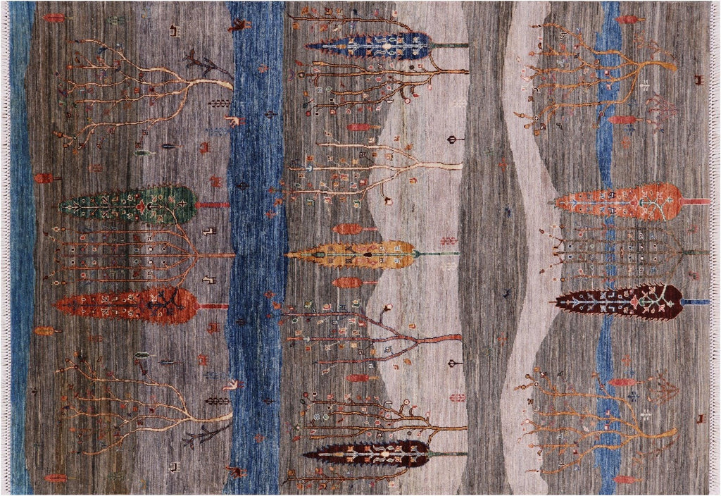 Persian Gabbeh Tribal Handmade Rug - Manhattan Rugs