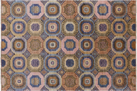 Hand-Knotted Mamluk Wool Rug - Manhattan Rugs
