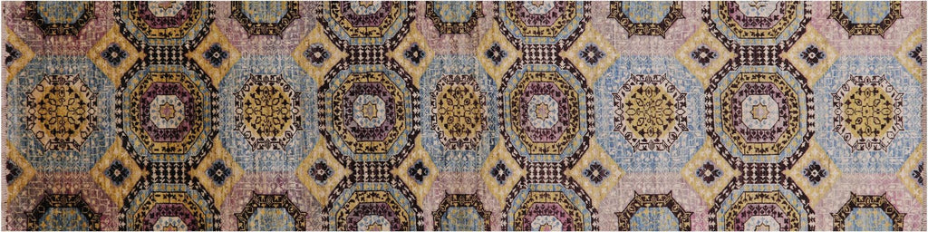 Runner Mamluk Hand Knotted Wool Rug - Manhattan Rugs