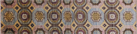 Runner Mamluk Hand Knotted Wool Rug - Manhattan Rugs