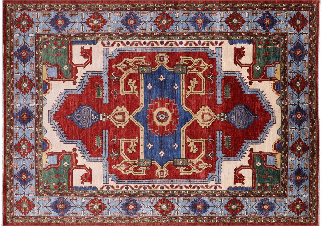 Persian Fine Serapi Hand Knotted Wool Rug - Manhattan Rugs