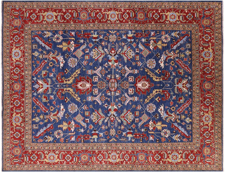 Persian Fine Serapi Hand-Knotted Wool Rug - Manhattan Rugs