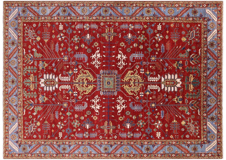Persian Fine Serapi Hand Knotted Wool Rug - Manhattan Rugs