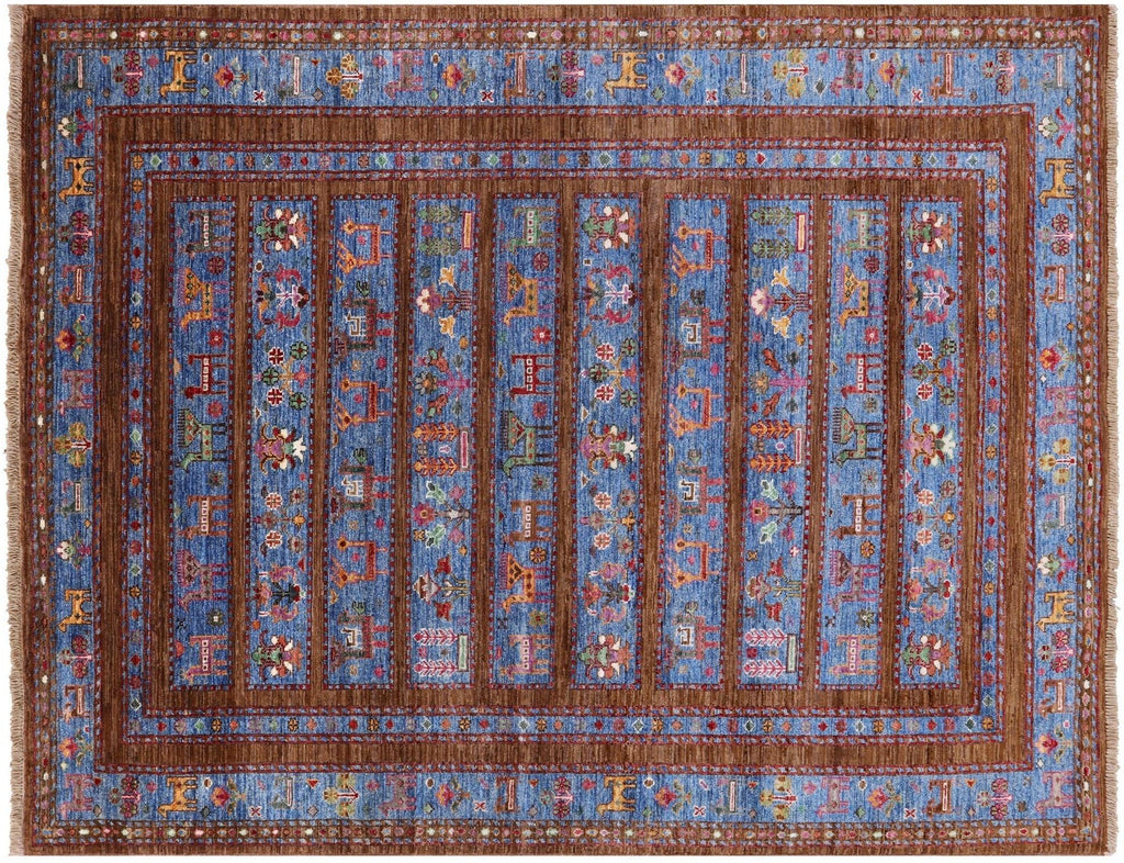 Tribal Persian Gabbeh Hand Knotted Rug - Manhattan Rugs