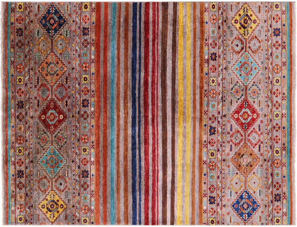 Super Kazak Khorjin Hand-Knotted Rug - Manhattan Rugs