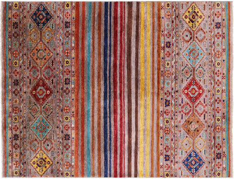 Super Kazak Khorjin Hand-Knotted Rug - Manhattan Rugs