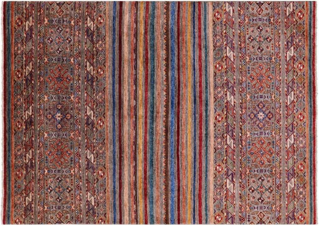 Super Kazak Khorjin Hand-Knotted Rug - Manhattan Rugs