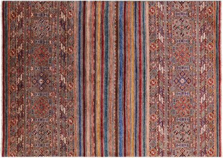 Super Kazak Khorjin Hand-Knotted Rug - Manhattan Rugs
