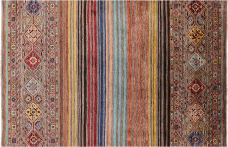 Hand-Knotted Super Kazak Khorjin Rug - Manhattan Rugs