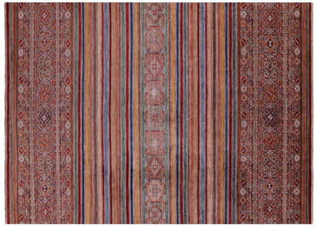 Khorjin Super Kazak Handmade Wool Rug - Manhattan Rugs
