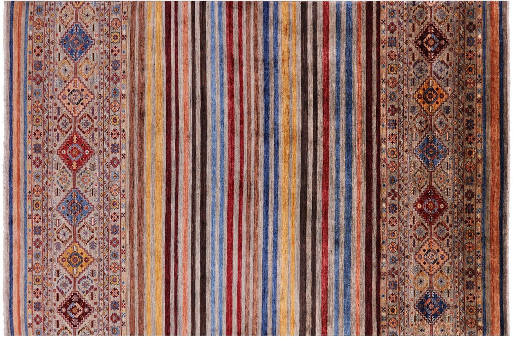 Tribal Khorjin Handmade Wool Rug - Manhattan Rugs