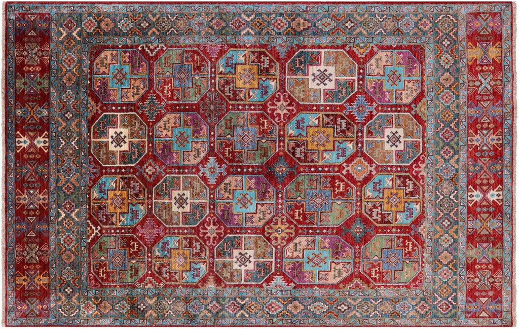 Fine Turkmen Hand-Knotted Rug - Manhattan Rugs
