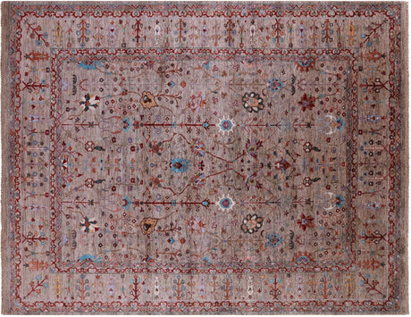 Persian Tabriz Hand Knotted Wool Rug - Manhattan Rugs