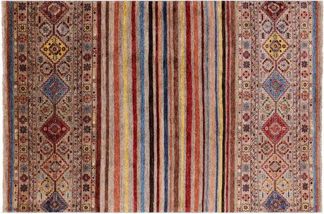 Super Kazak Khorjin Hand-Knotted Rug - Manhattan Rugs