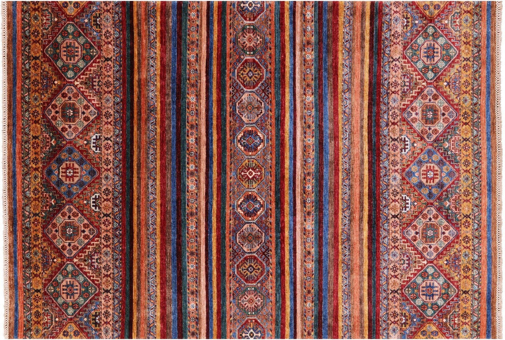 Khorjin Super Kazak Handmade Rug - Manhattan Rugs