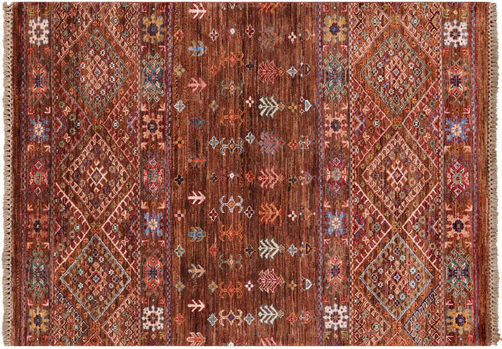 Hand Knotted Khorjin Wool Rug - Manhattan Rugs